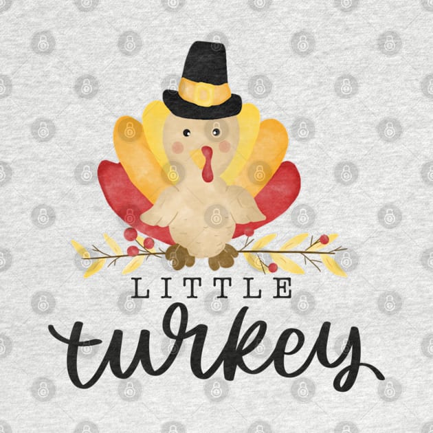 Little Turkey by Zombie Girls Design